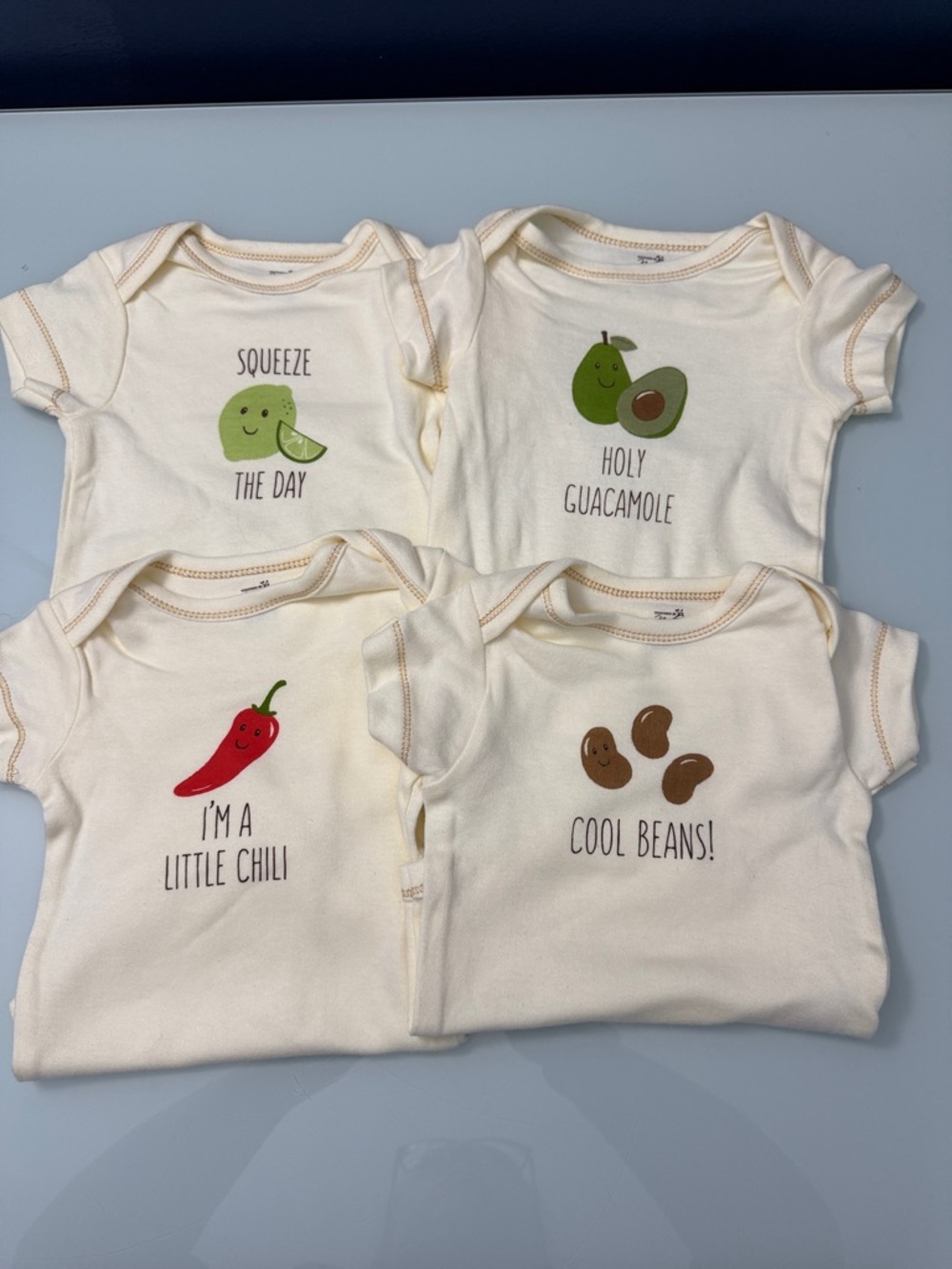 NWOT Touched By Nature Organic Bodysuit Set